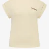 T-shirt met boxy fit