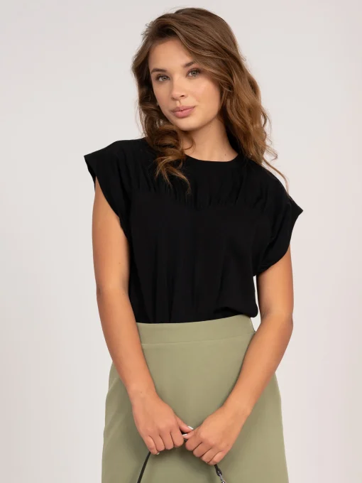 T-shirt met boxy fit