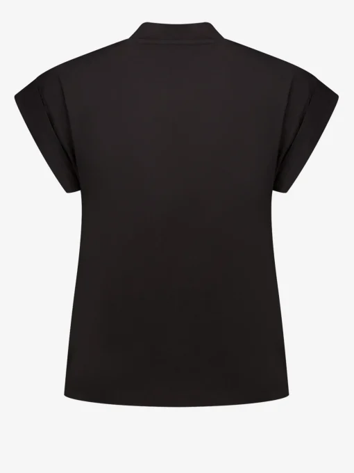 T-shirt met boxy fit