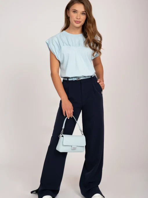 T-shirt met boxy fit