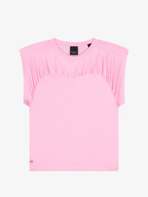T-shirt met boxy fit