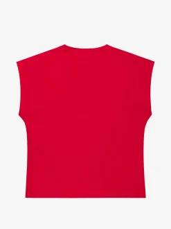 T-shirt met boxy fit