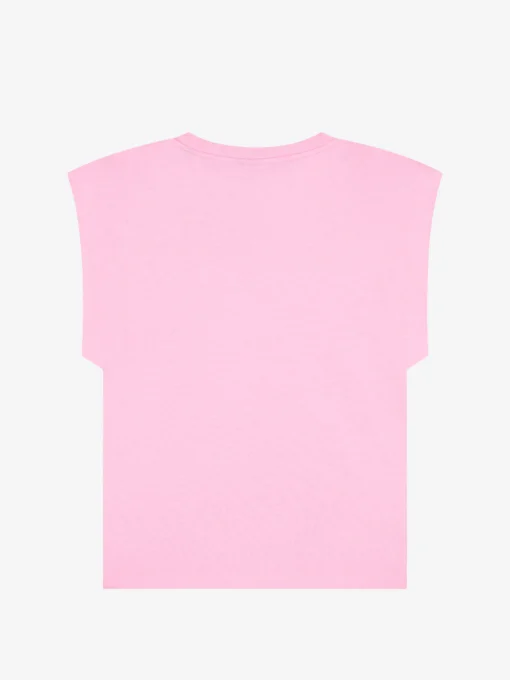 T-shirt met boxy fit