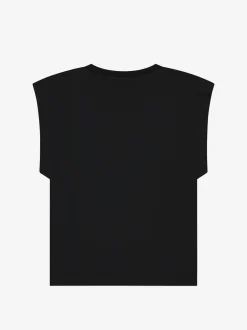 T-shirt met boxy fit