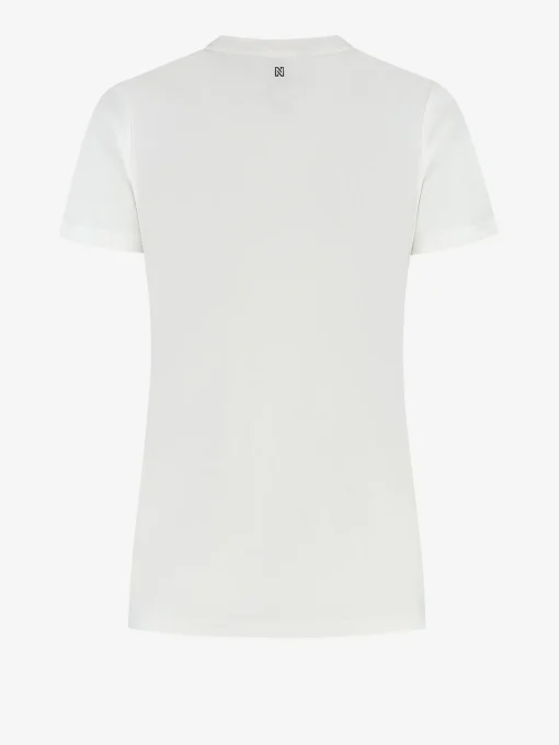 T-shirt met grafisch logo print