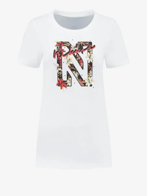 T-shirt met graphic logo