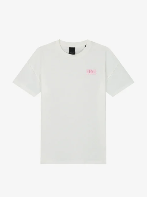 T-shirt met kleine print