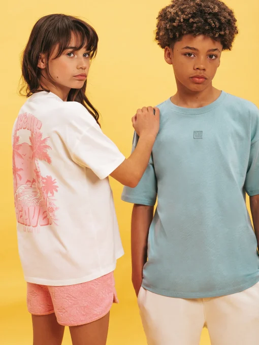 T-shirt met kleine print