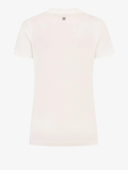 T-shirt met logo van Swarovski stenen