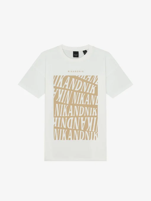 T-shirt met NIKANDNIK logo