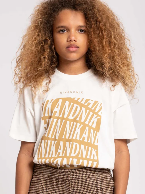 T-shirt met NIKANDNIK logo
