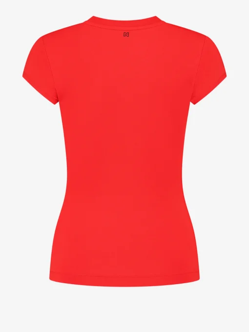T-shirt met N-logo