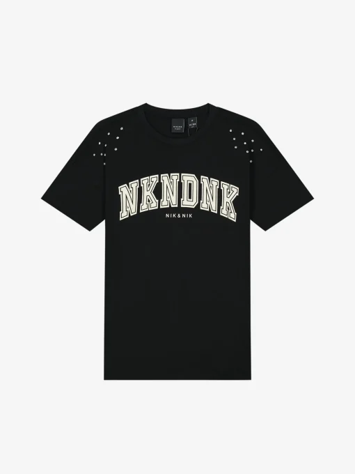 T-shirt met strass steentjes