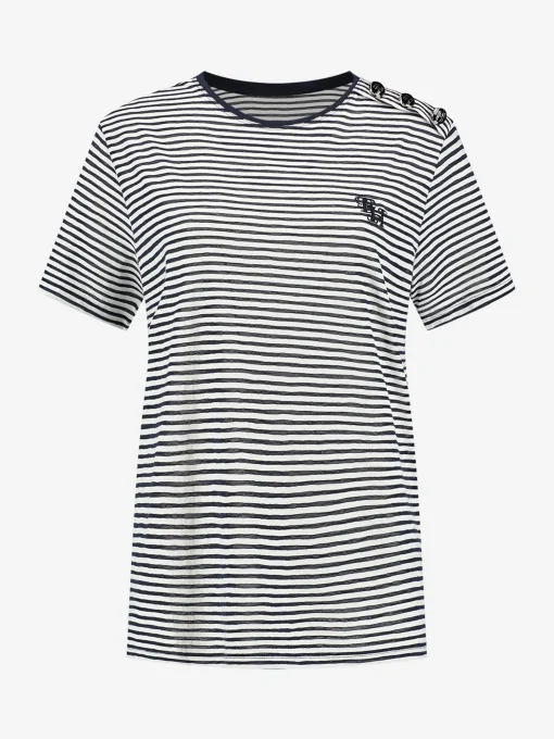 T-shirt met strepen