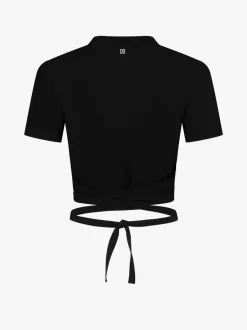 T-shirt met strik detail