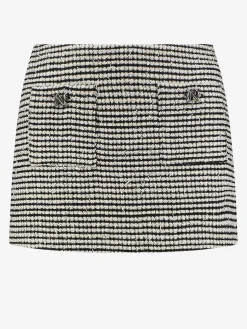 Tweed skort