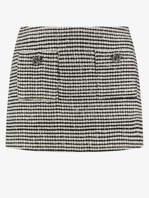 Tweed skort
