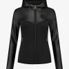 Vest met capuchon