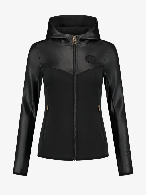 Vest met capuchon