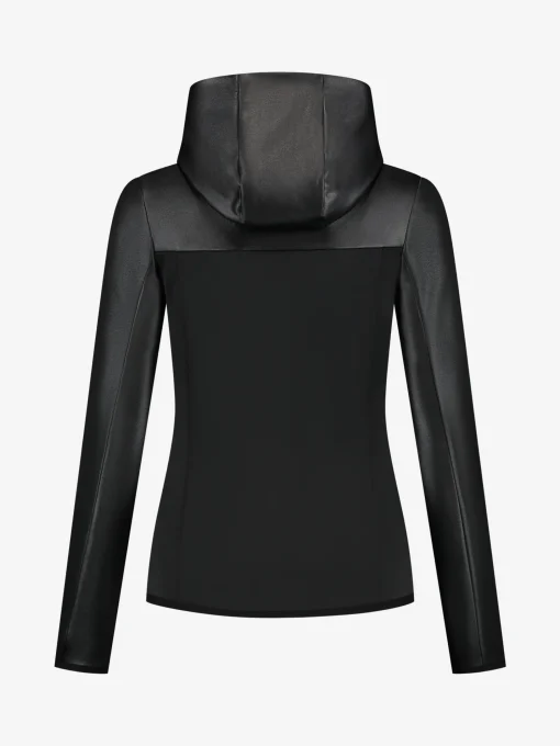 Vest met capuchon