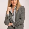 Visgraat blazer