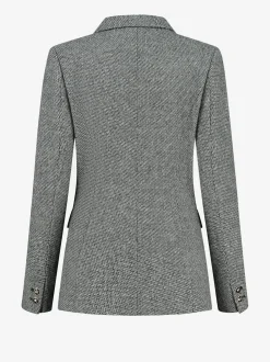 Visgraat blazer
