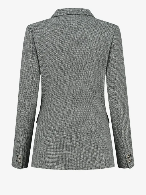 Visgraat blazer