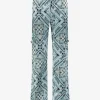 Wijde broek met print