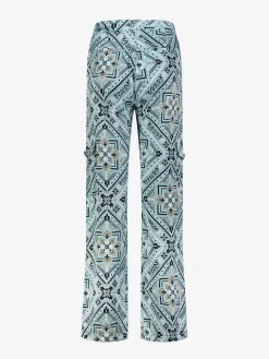 Wijde broek met print