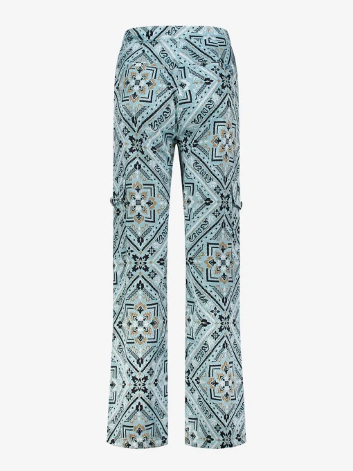 Wijde broek met print