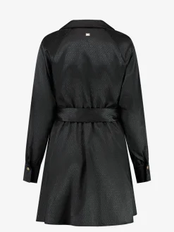 Wrap Dress met all over N logo