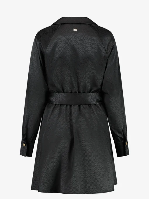 Wrap Dress met all over N logo