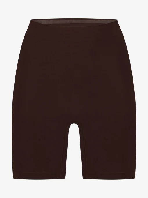 Aansluitende shaping shorts met antislip rand