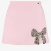 Aansluitende skort met glitter strik