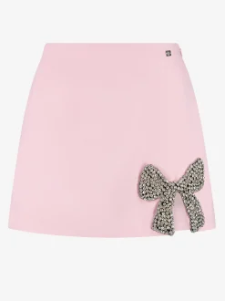Aansluitende skort met glitter strik
