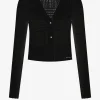 Ajour knit cardigan