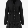 A-line jurk met kant