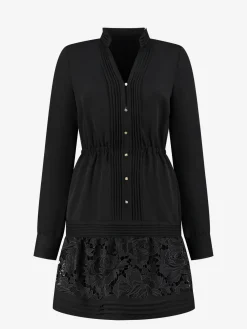 A-line jurk met kant