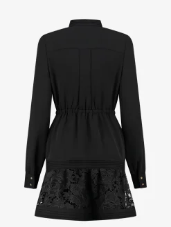 A-line jurk met kant