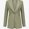 Blazer met ketting detail