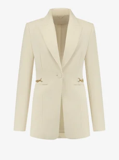 Blazer met ketting detail