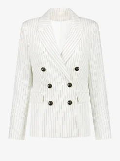 Blazer met krijtstreep