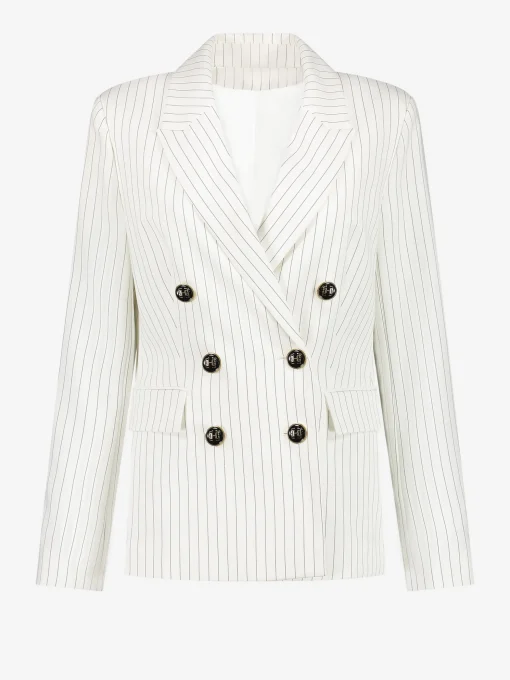 Blazer met krijtstreep