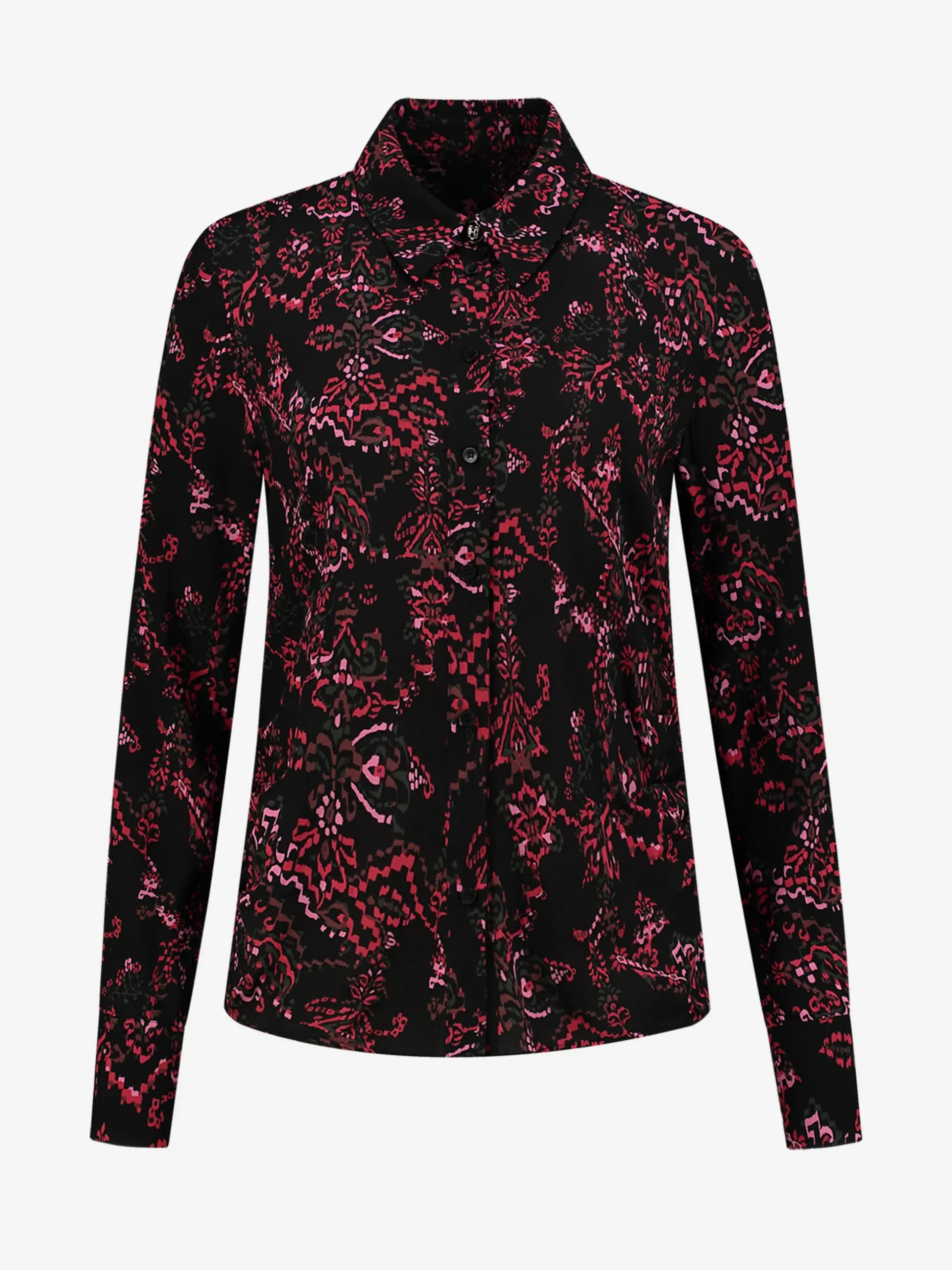 Blouse met bloemenprint