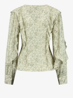 Blouse met bloemenprint