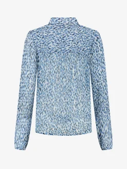 Blouse met dierenprint