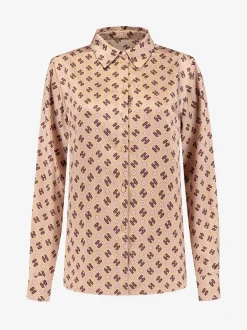 Blouse met FH patroon