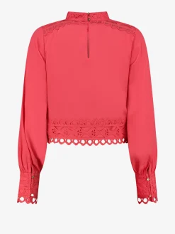 Blouse met kant detail