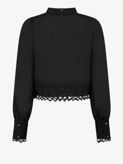 Blouse met kant detail