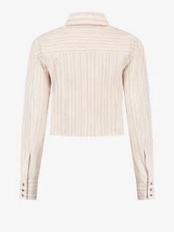 Blouse met logo patroon